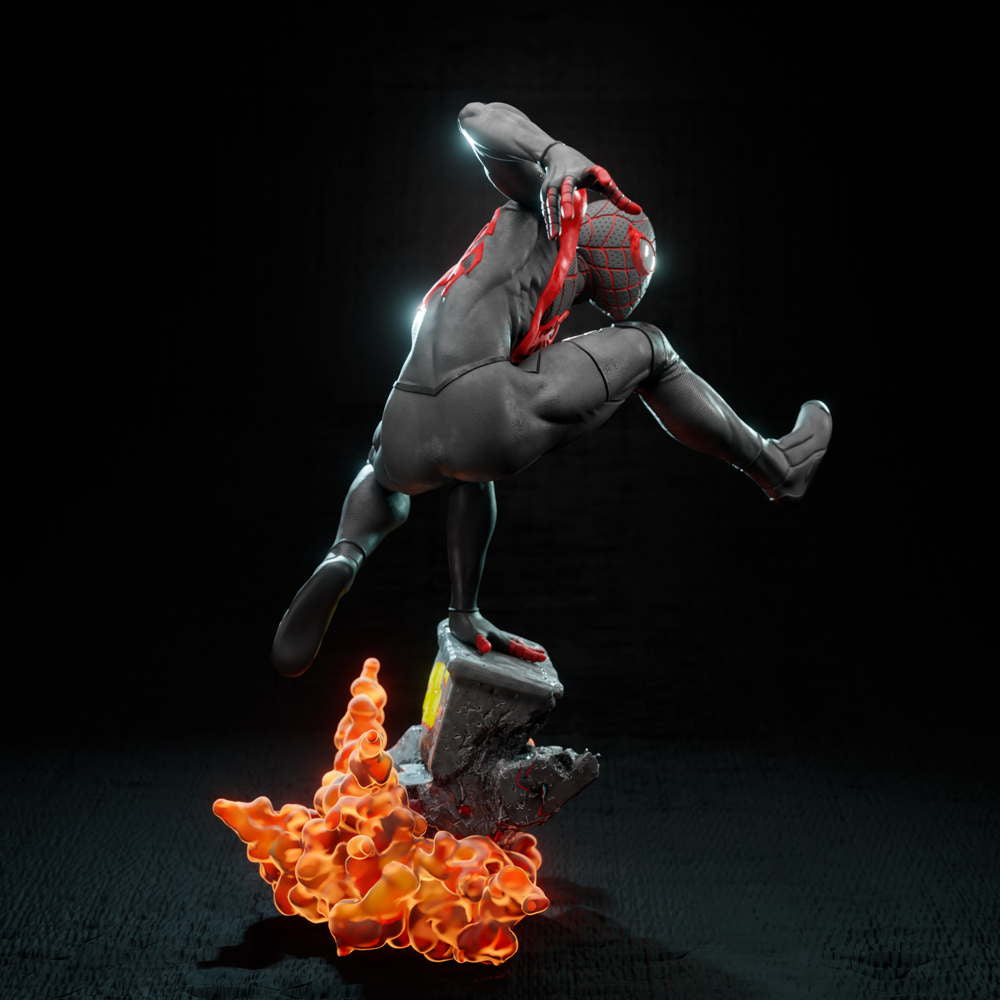 Miles Morales – Sculpture