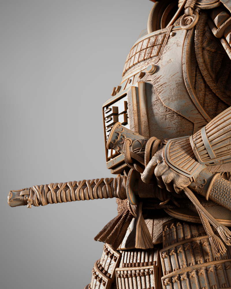 Darth Vader Samurai - Sculpture