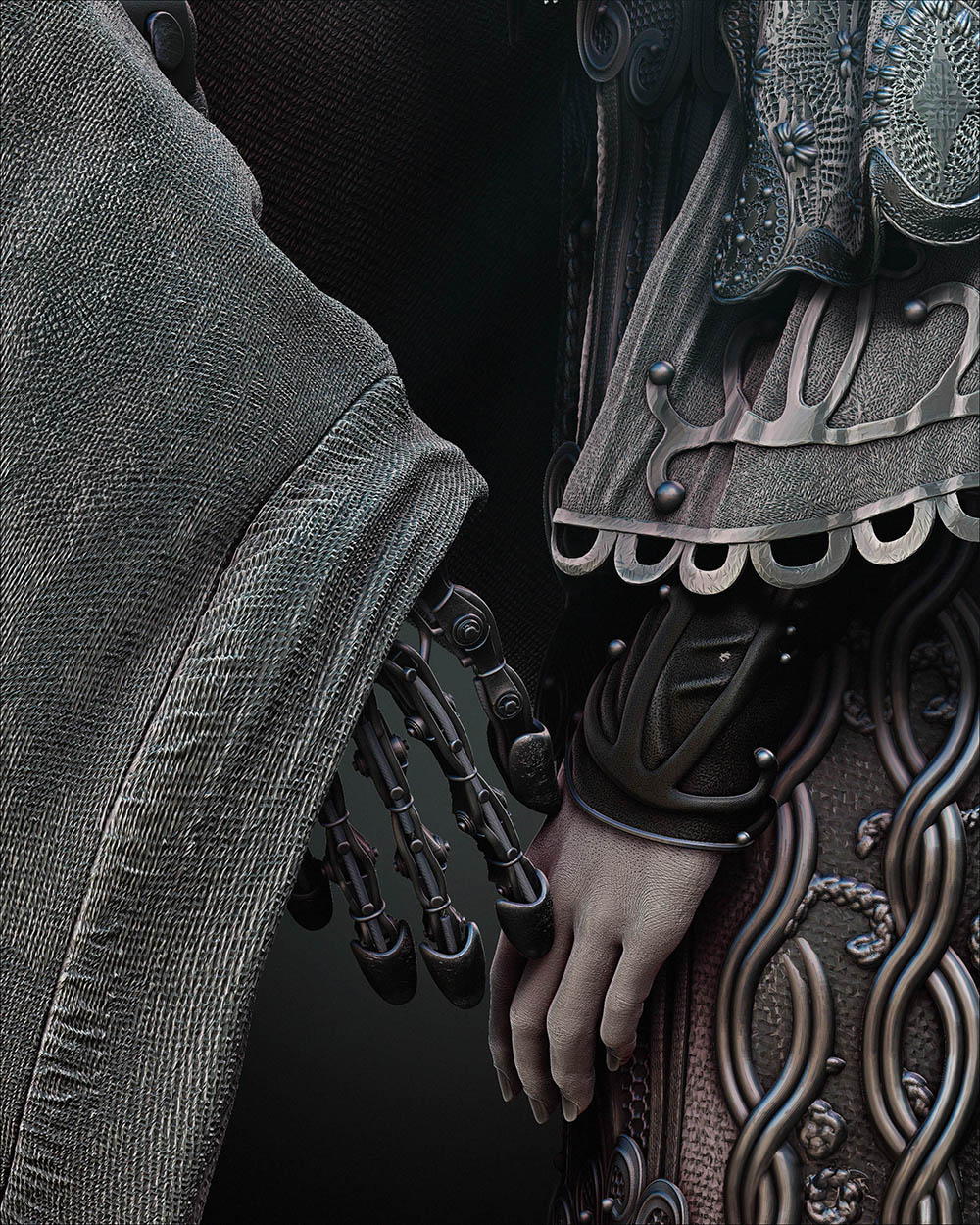 Anakin and Padme - Diorama