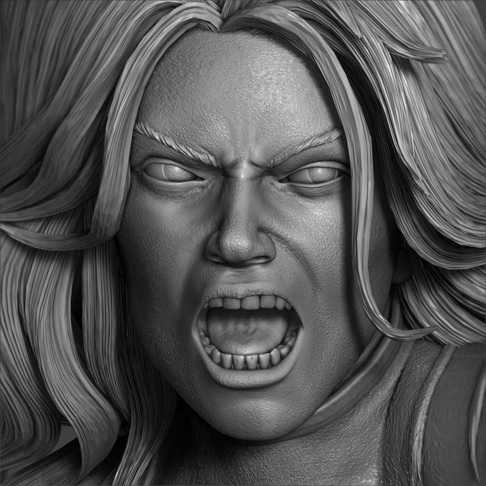 She Hulk - Sculpture