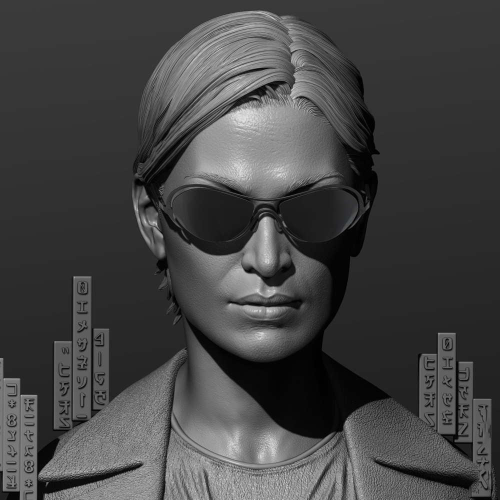 Trinity - Portrait Bust