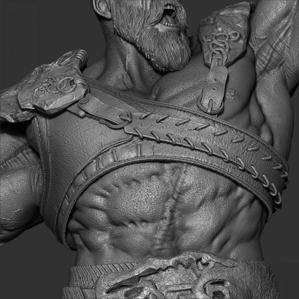 Kratos - Sculpture