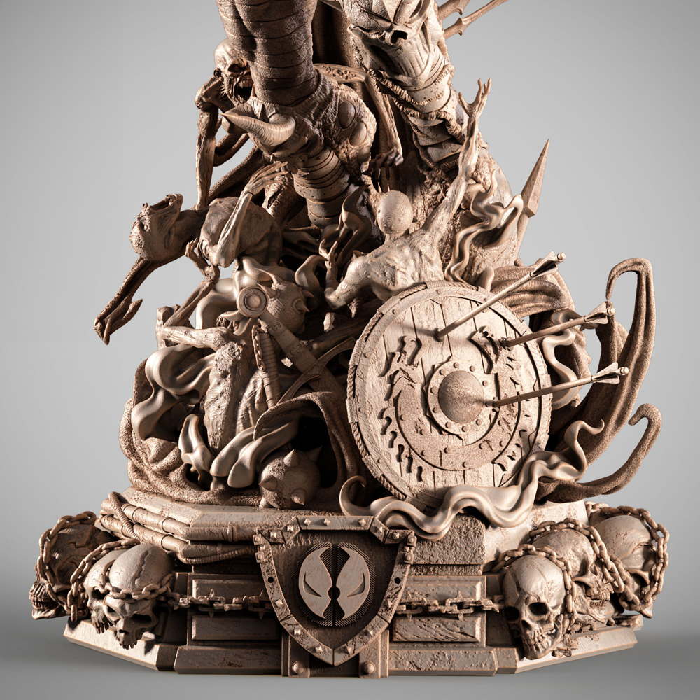 Dark Ages Spawn - Sculpture