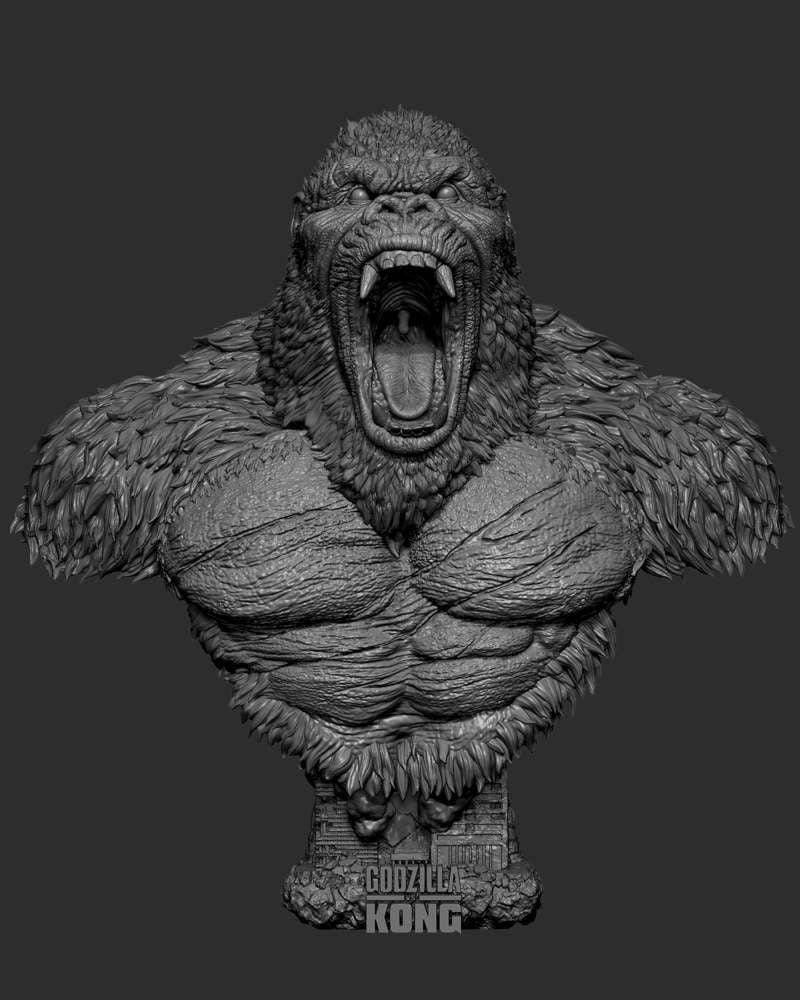 King Kong - Portrait Bust
