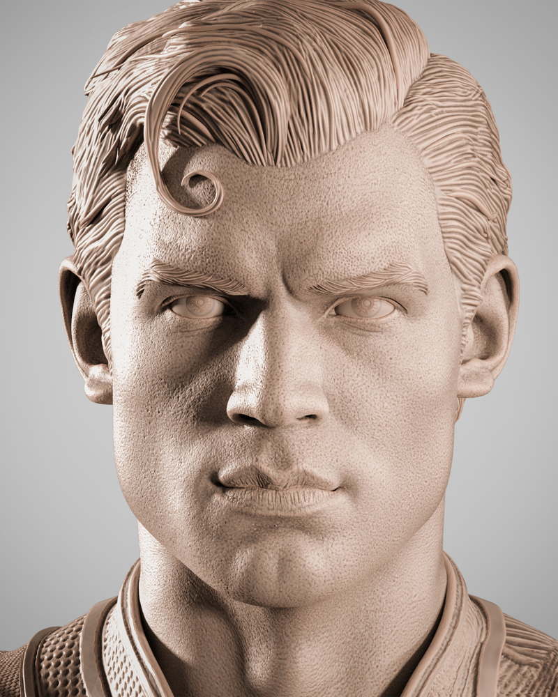 Superman #4 – Portrait Bust