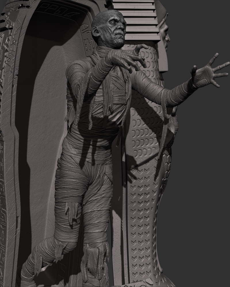 The Mummy – Sculpture