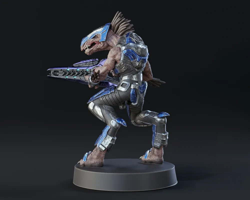 Halo Jackal - Sculpture