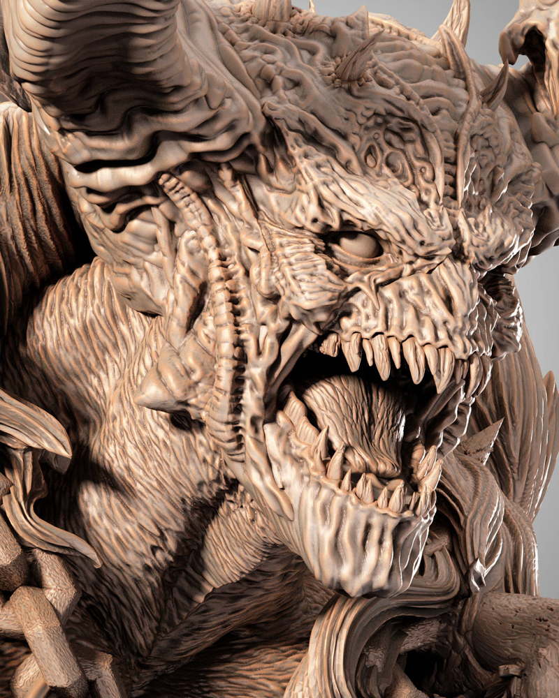 Omega Spawn - Portrait Bust