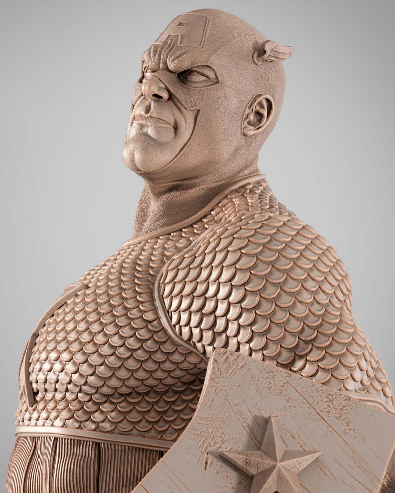 Captain America #3 – Sculpture