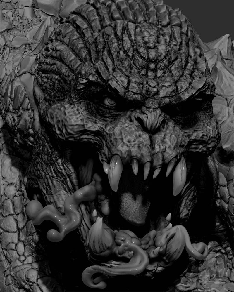 Killer Croc – Sculpture