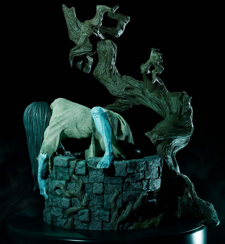Samara (The Ring) - Sculpture