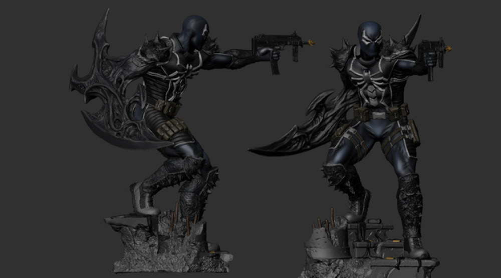 Venom Agent #1 - Sculpture