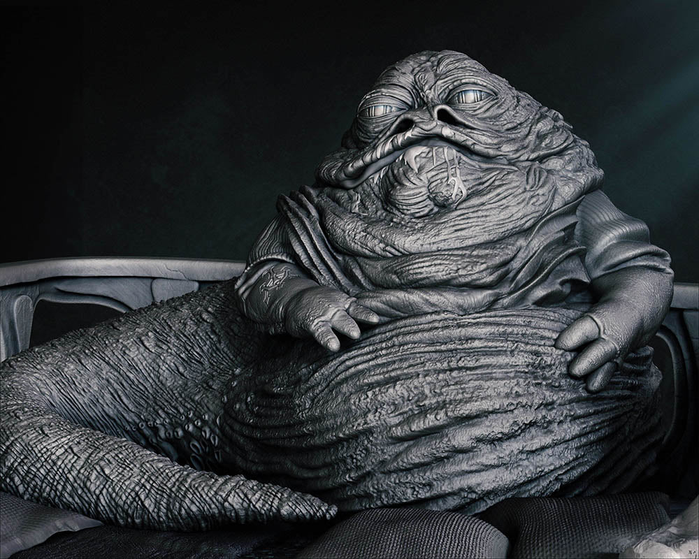Jabba the Hutt - Sculpture