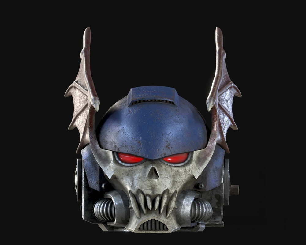 Space Marine – Chaplain – Helmet #2