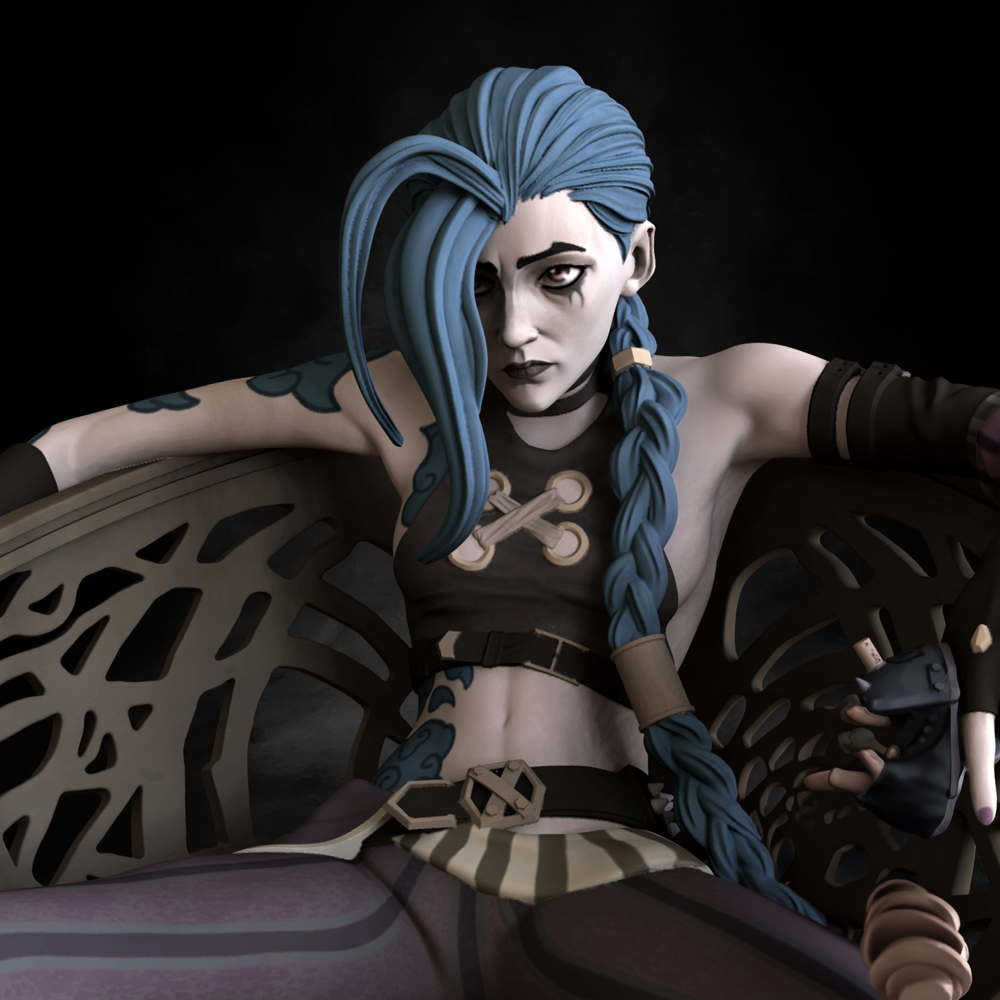 Jinx Arcane #2 – Sculpture