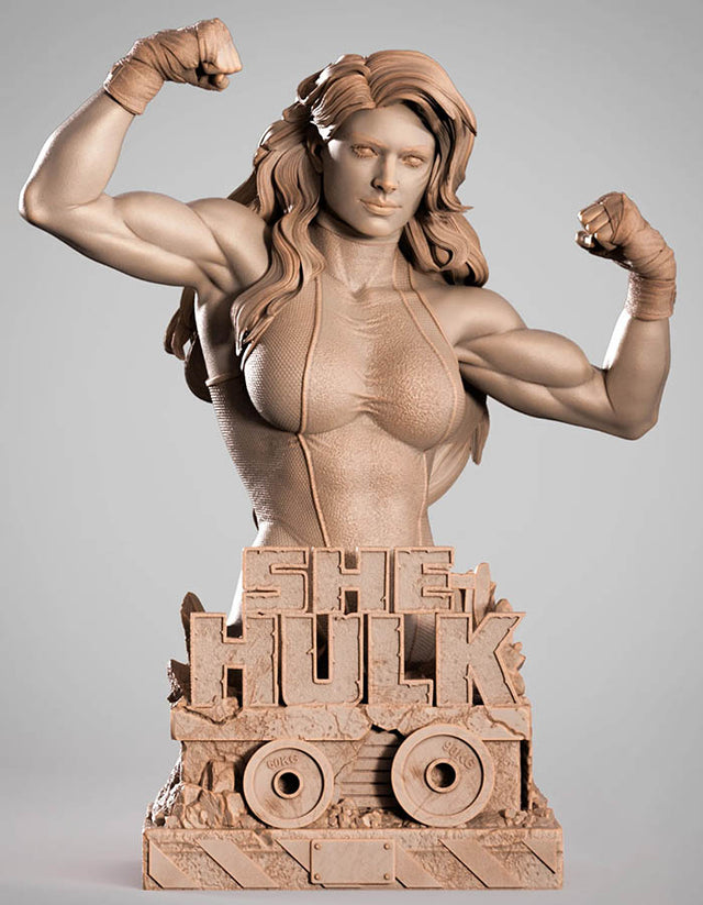 She Hulk - Portrait Bust