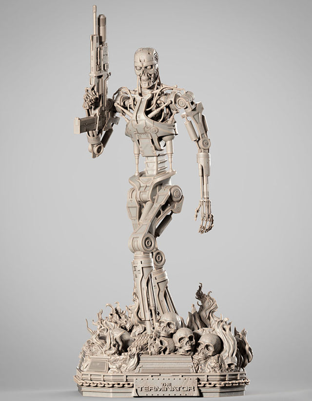 Terminator Arnold - Sculpture