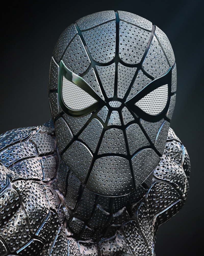 Spiderman Bust - Portrait