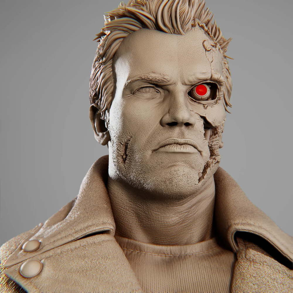 Terminator - Portrait Bust