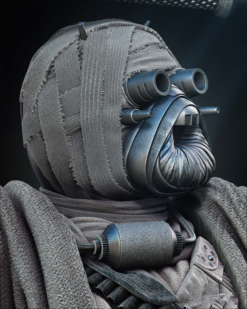 Droid Tusken - Sculpture