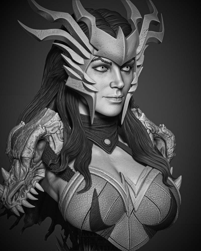Wonder Woman Death Metal - Portrait Bust