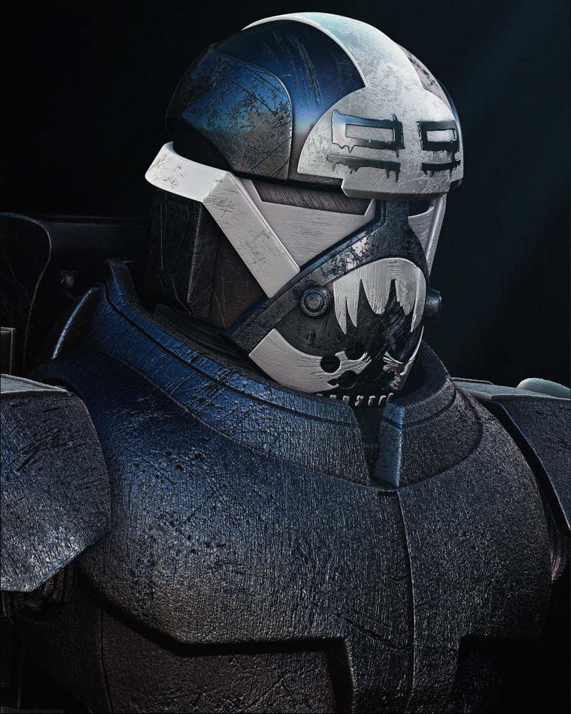 The Bad Batch - Wrecker Bust Portrait