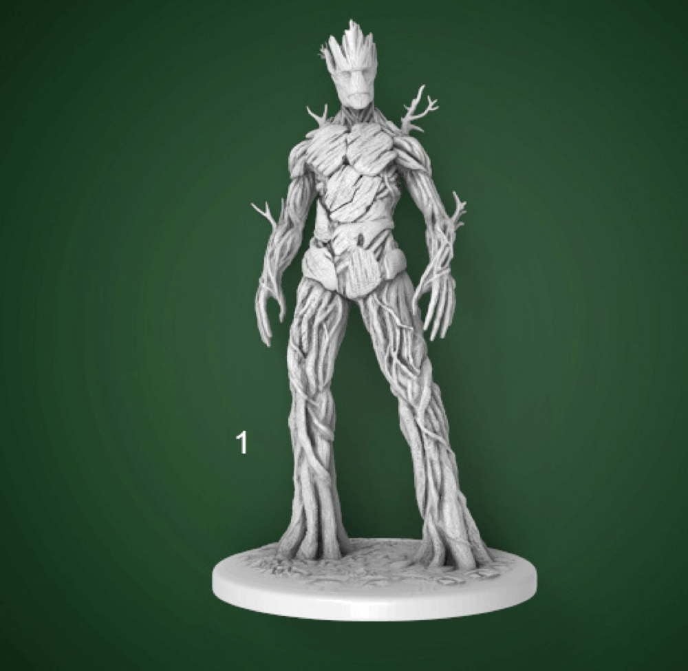 Adult Groot - Sculpture