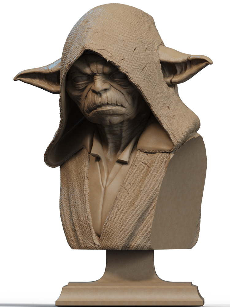 Dark Yoda – Sculpture
