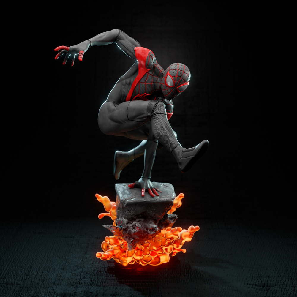 Miles Morales – Sculpture