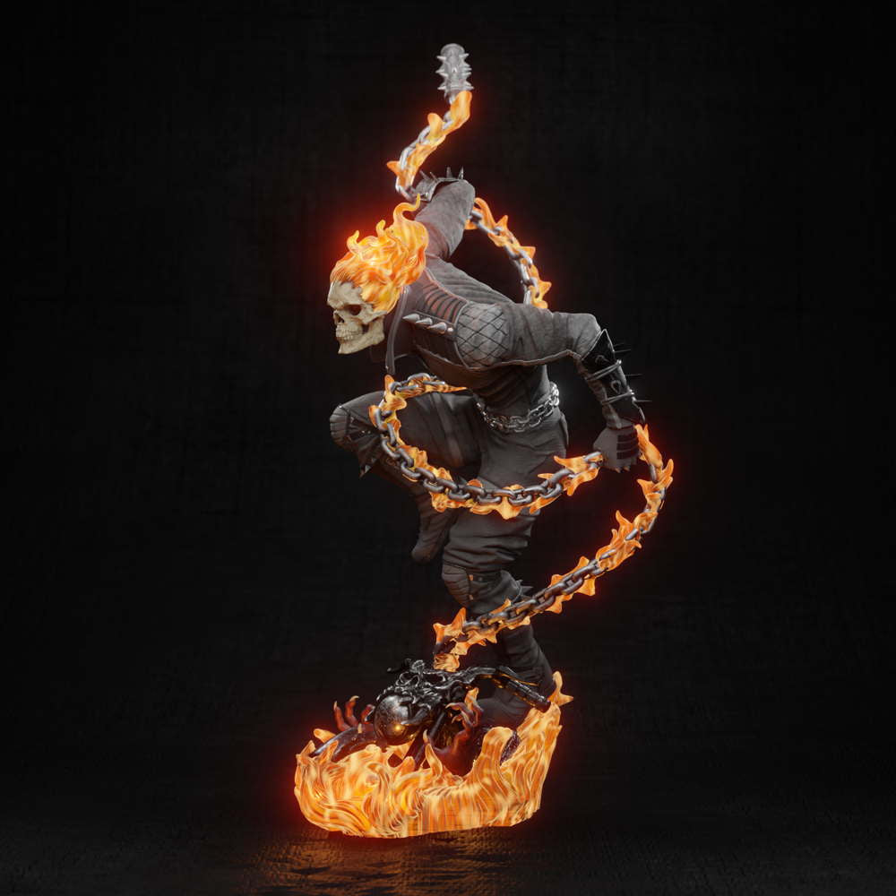 Ghost Rider - Sculpture