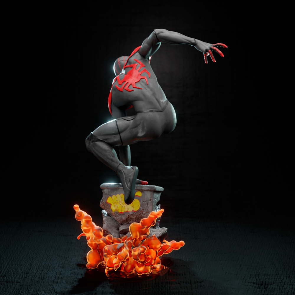 Miles Morales – Sculpture