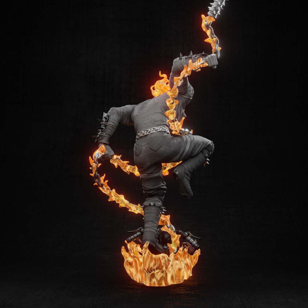 Ghost Rider - Sculpture