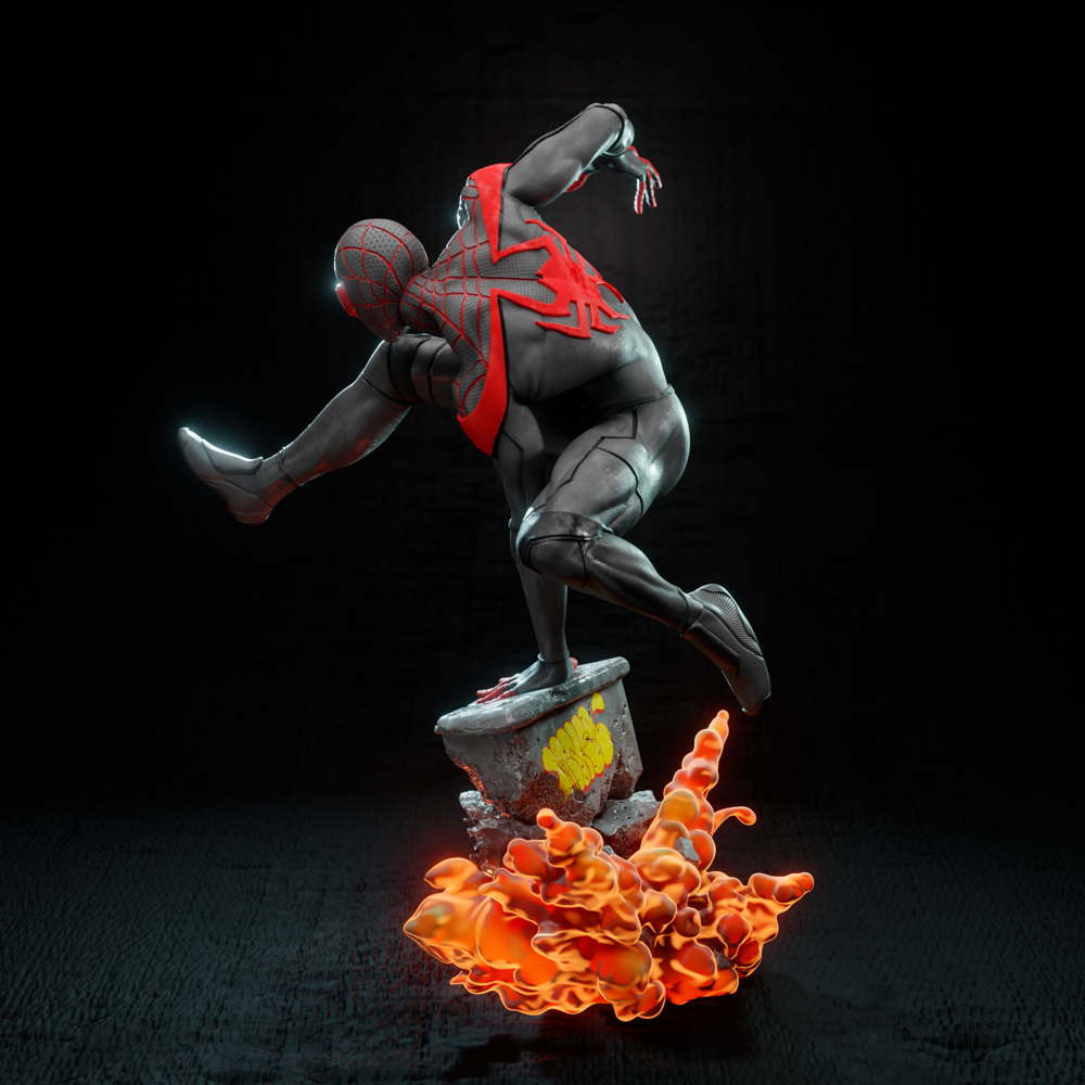 Miles Morales – Sculpture
