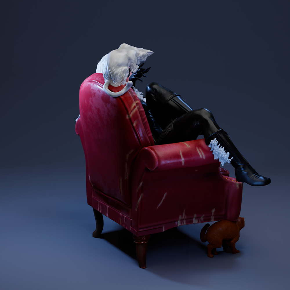 Black Cat – Sculpture