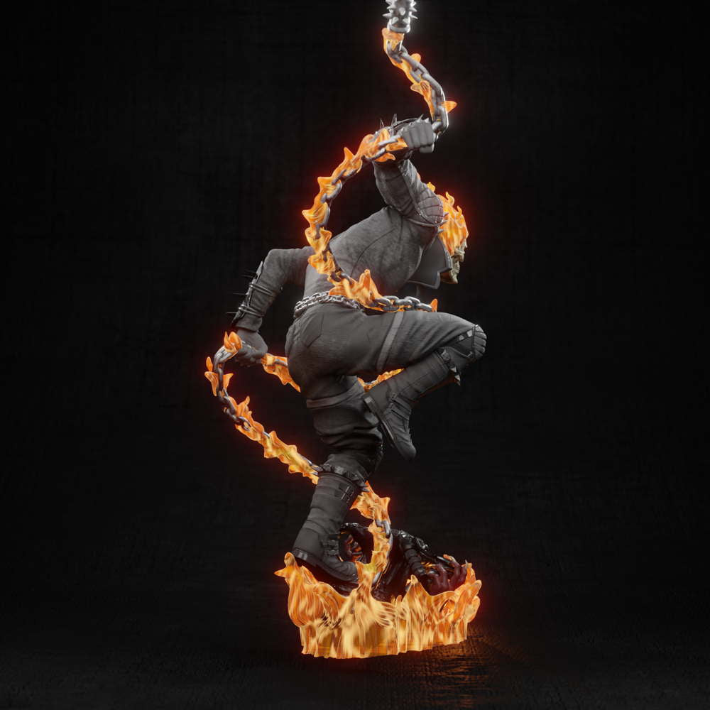 Ghost Rider - Sculpture