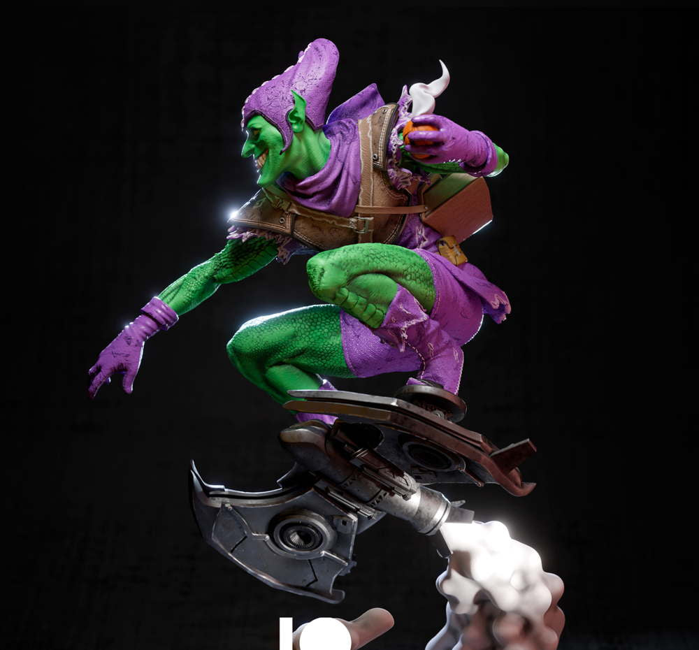 Green Goblin - Sculpture