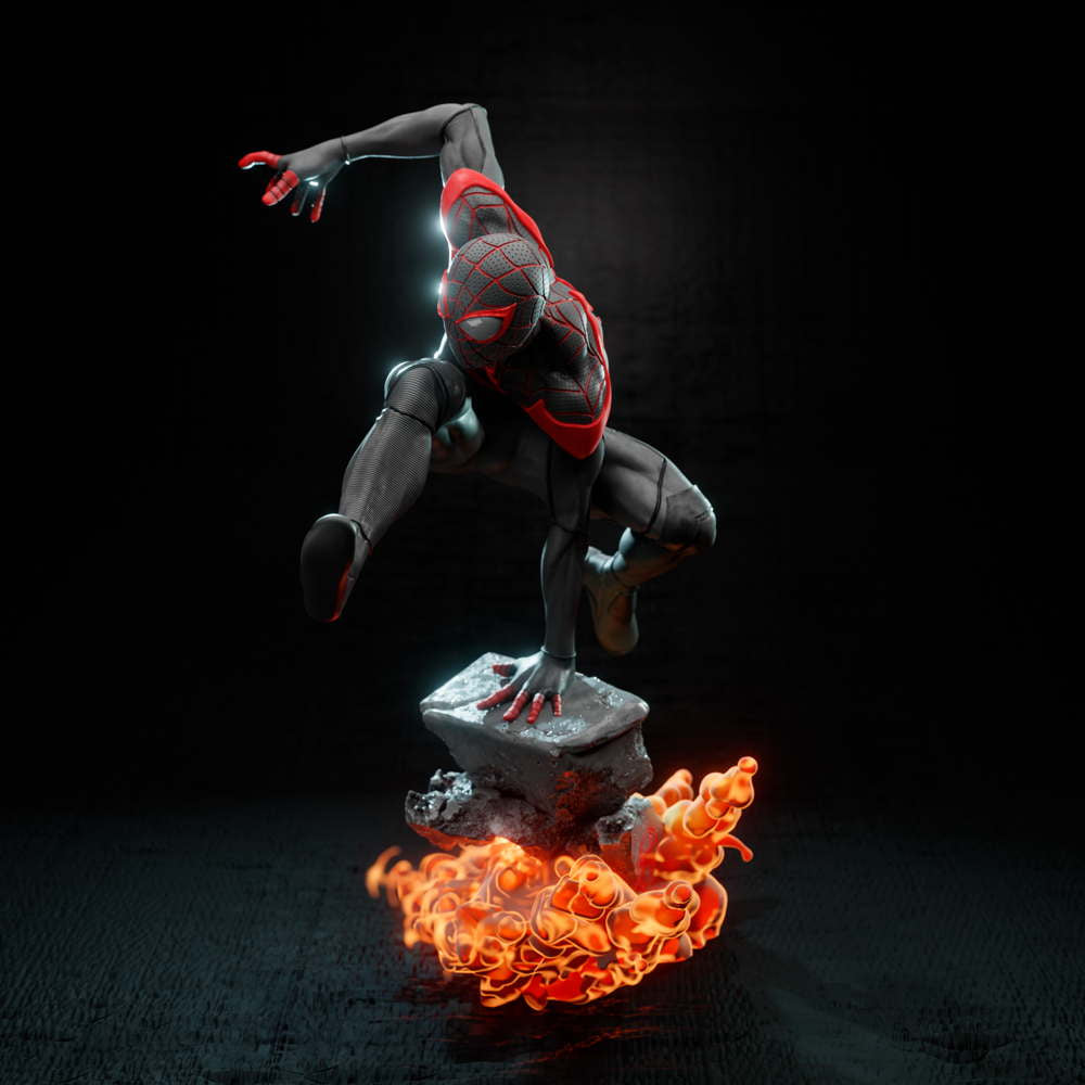 Miles Morales – Sculpture