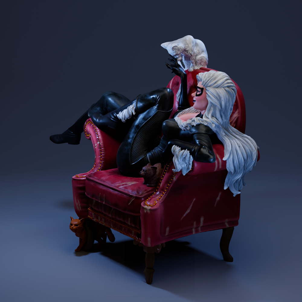 Black Cat – Sculpture