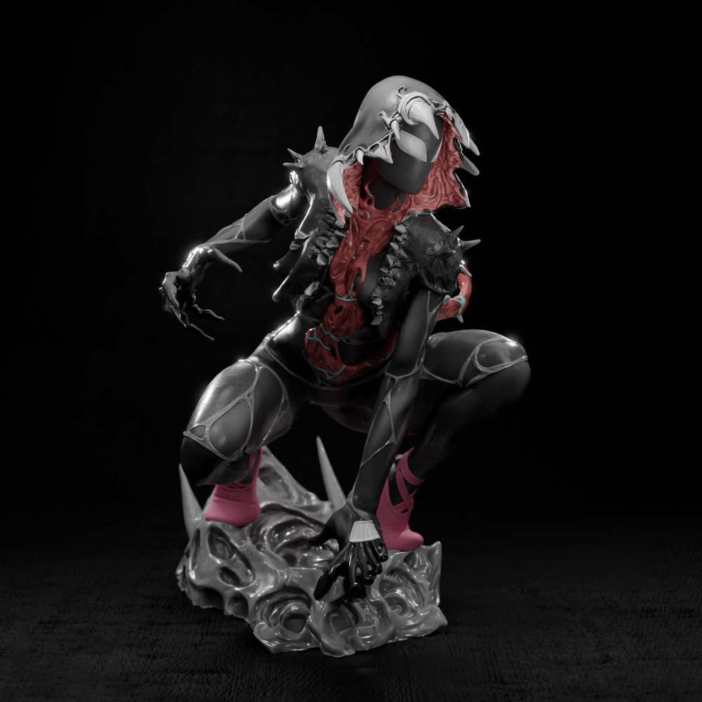 Gwenom – Sculpture