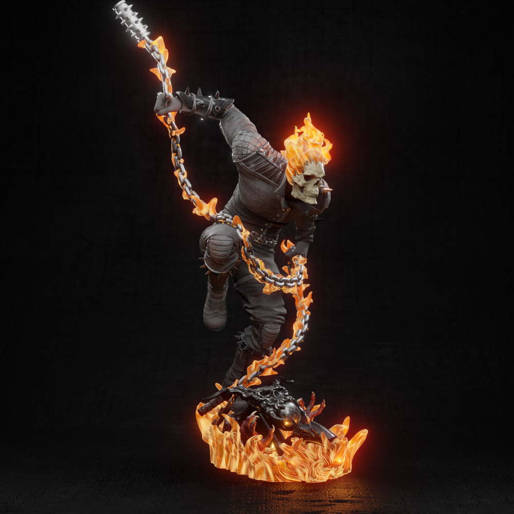 Ghost Rider - Sculpture