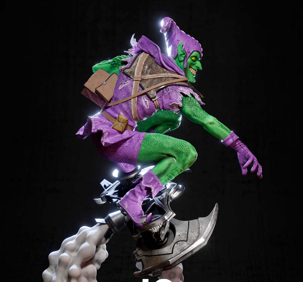 Green Goblin - Sculpture