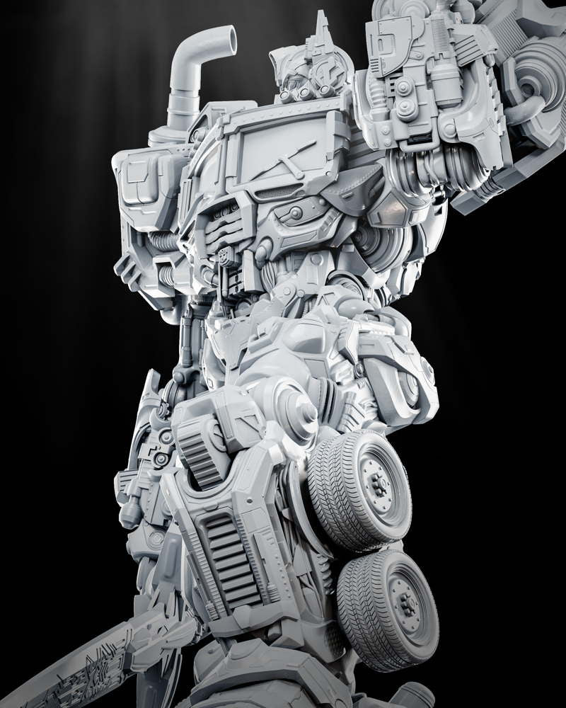 Optimus Prime - Sculpture