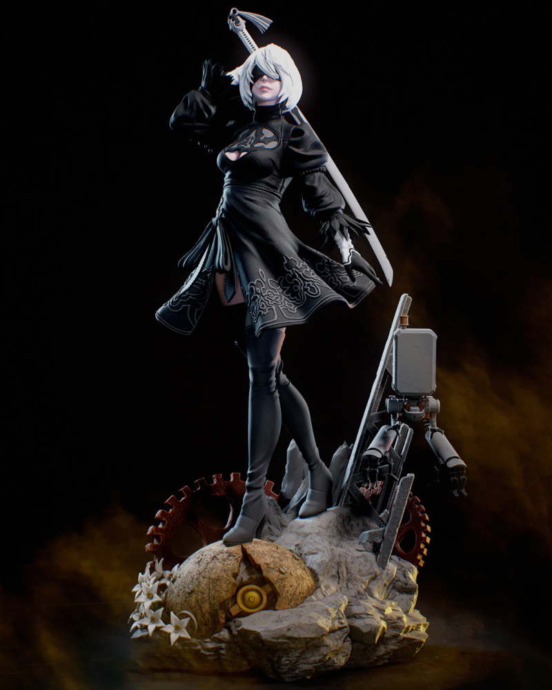 2B Nier Automata – Sculpture