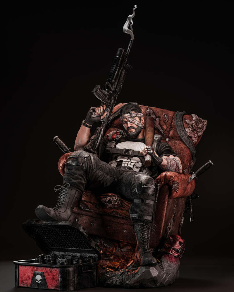 Punisher - Sculpture