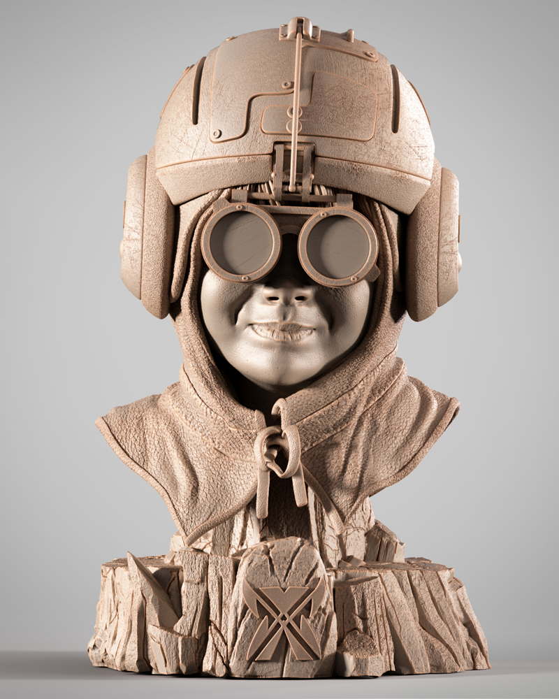 Anakin Skywalker (Kid) – Sculpture