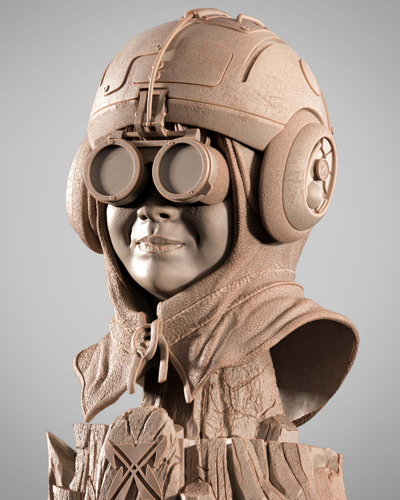Anakin Skywalker (Kid) – Sculpture