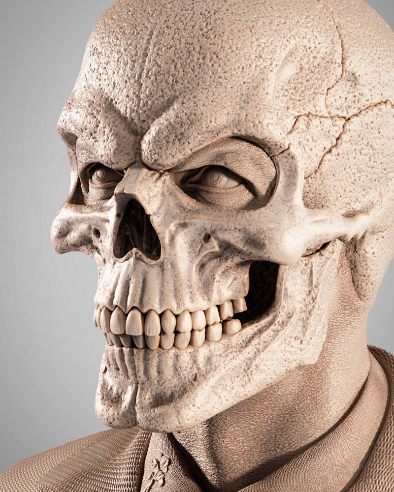 Black Mask - Portrait Bust
