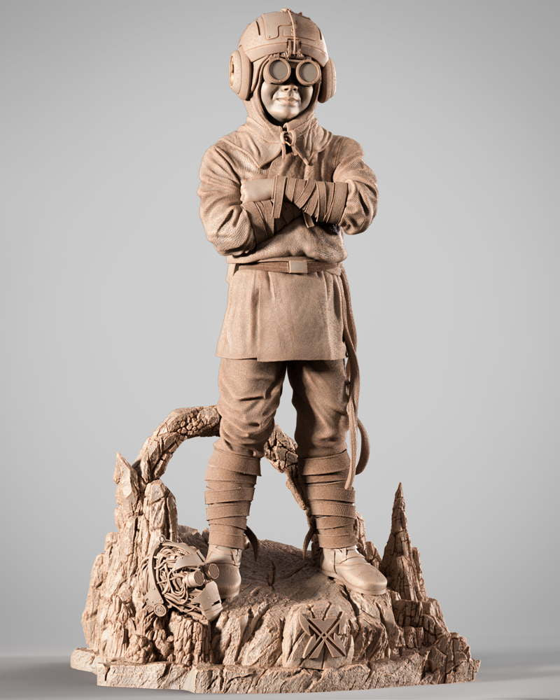 Anakin Skywalker (Kid) – Sculpture