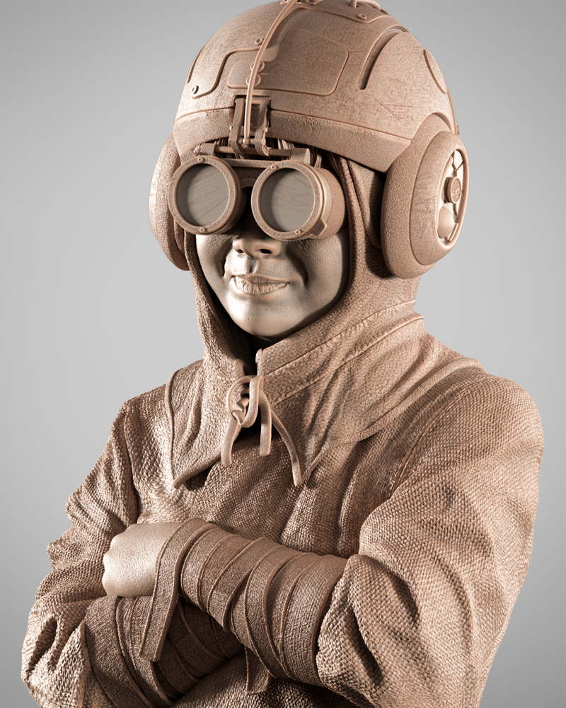 Anakin Skywalker (Kid) – Sculpture