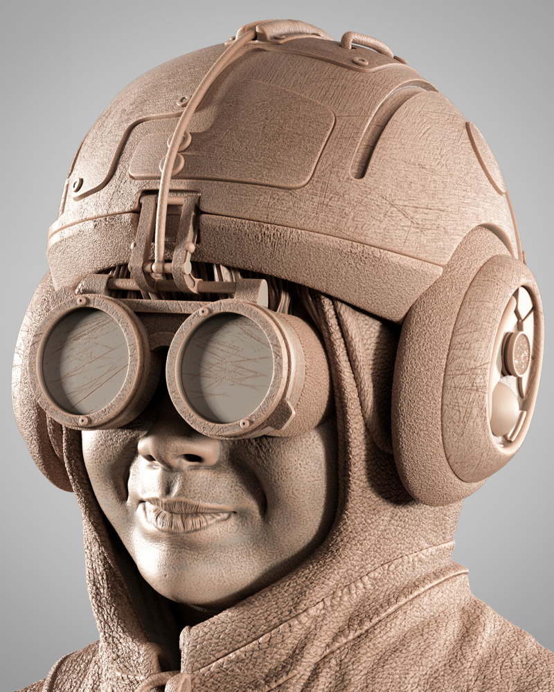 Anakin Skywalker (Kid) – Sculpture